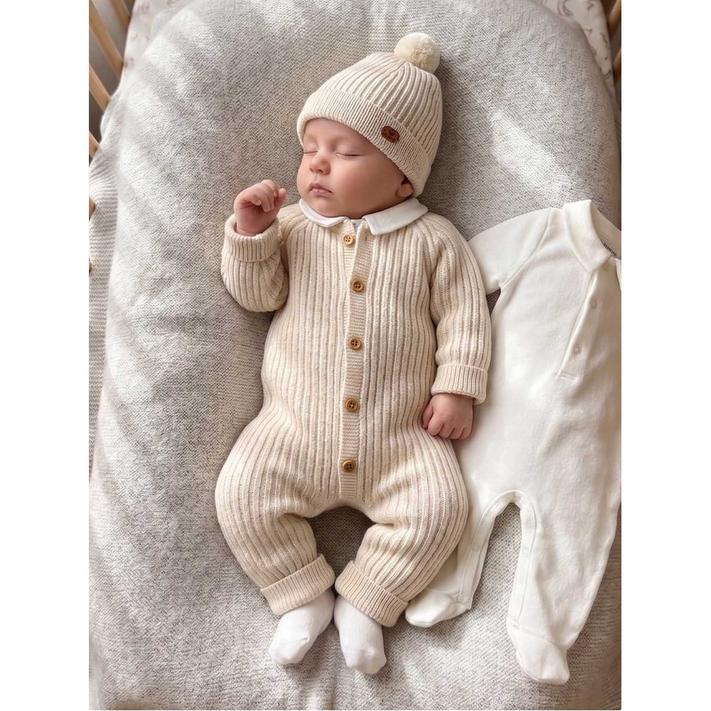 Overalls  knitted+overalls  knitted+hat