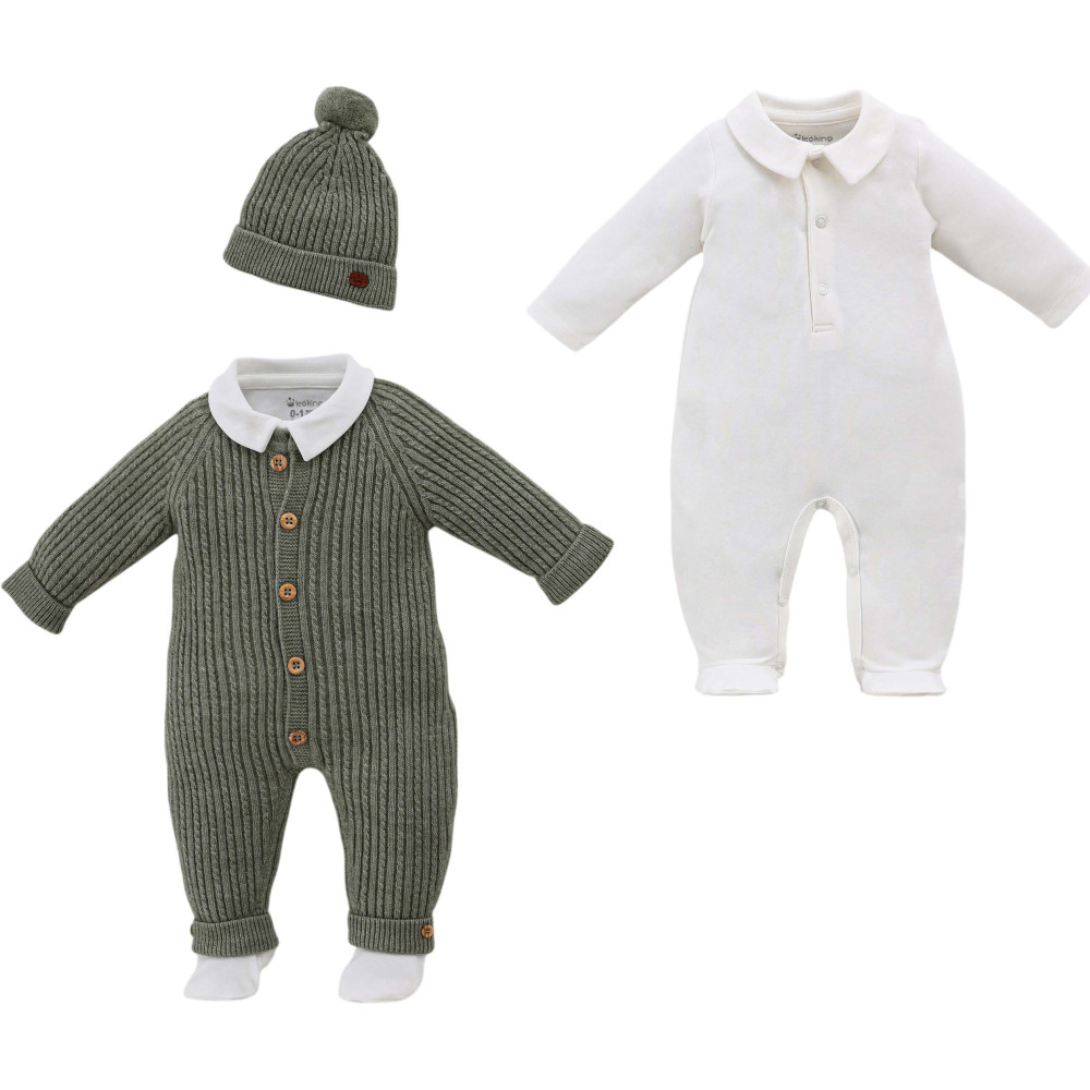 Overalls  knitted+overalls  knitted+hat