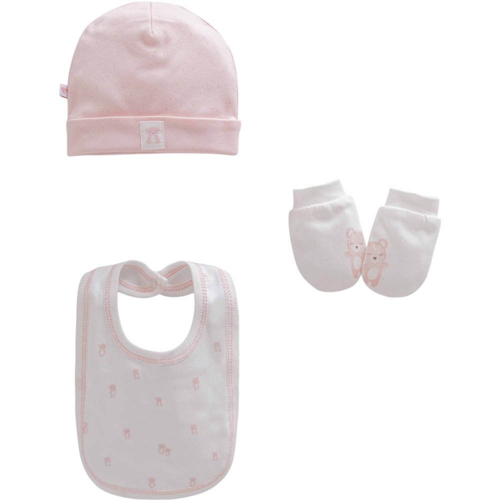 Set 3 items, series NEW BORN GIRL