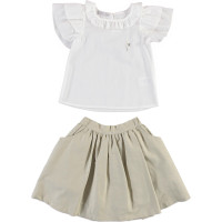 Set blouse+skirt 