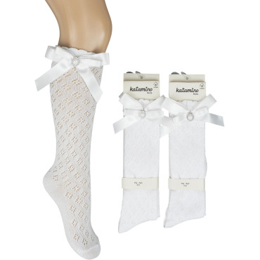 Knee high socks cotton Perdita