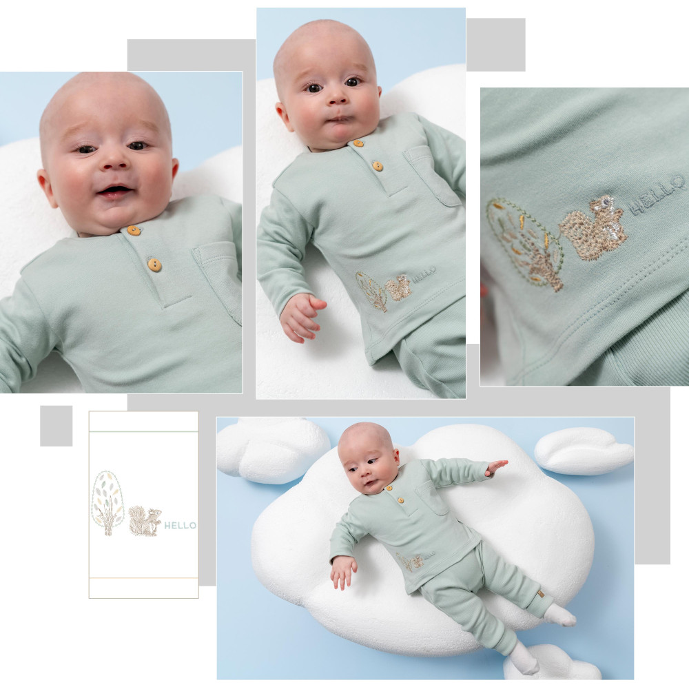 Set sweater+pants, series HELLO FOREST