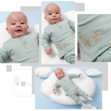 Set sweater+pants, series HELLO FOREST