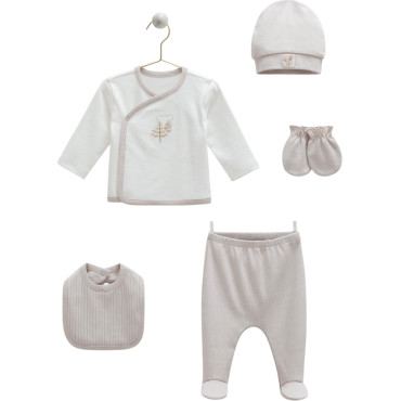 Set 5 items, series HELLO FOREST