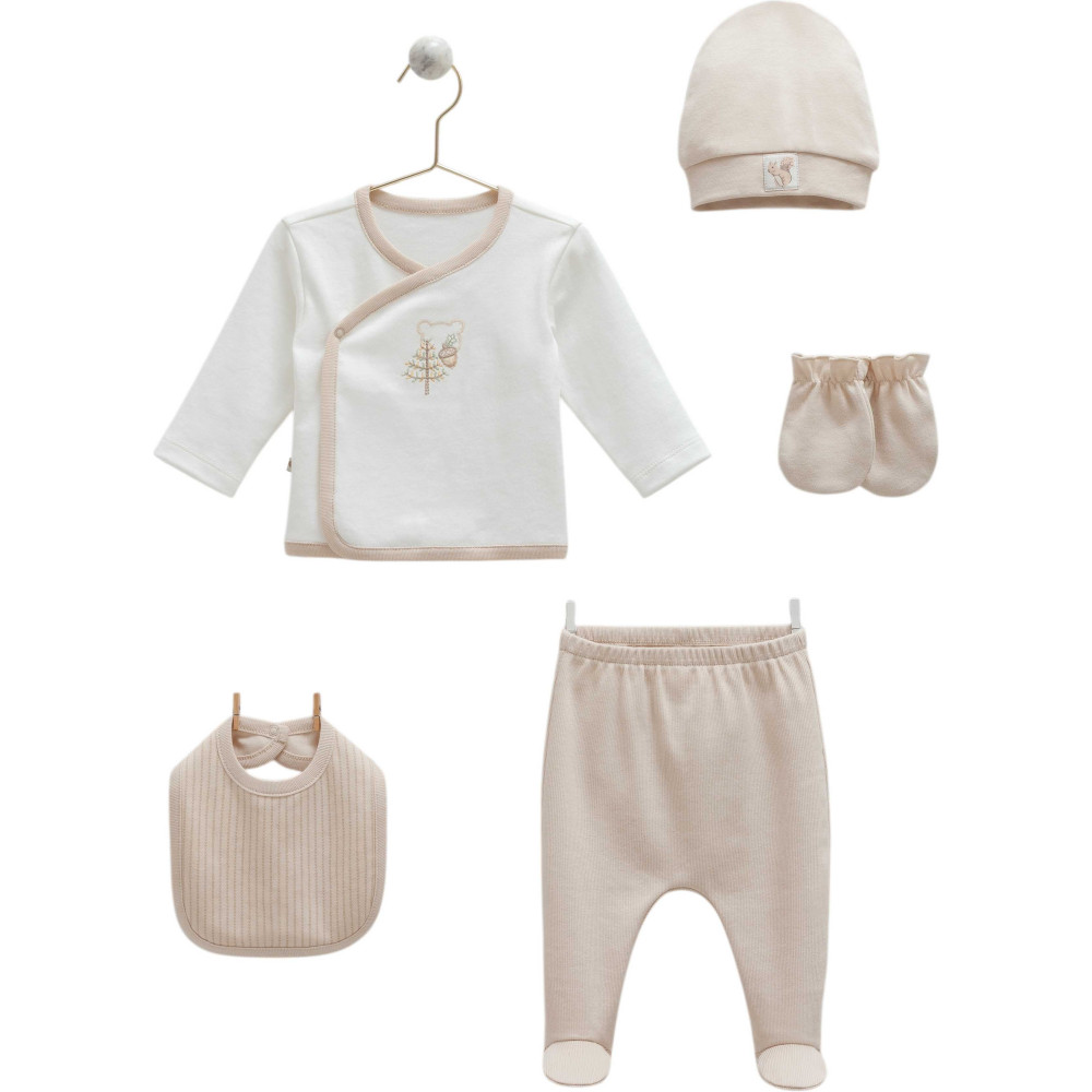 Set 5 items, series HELLO FOREST