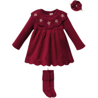Dress+knee-socks+headband