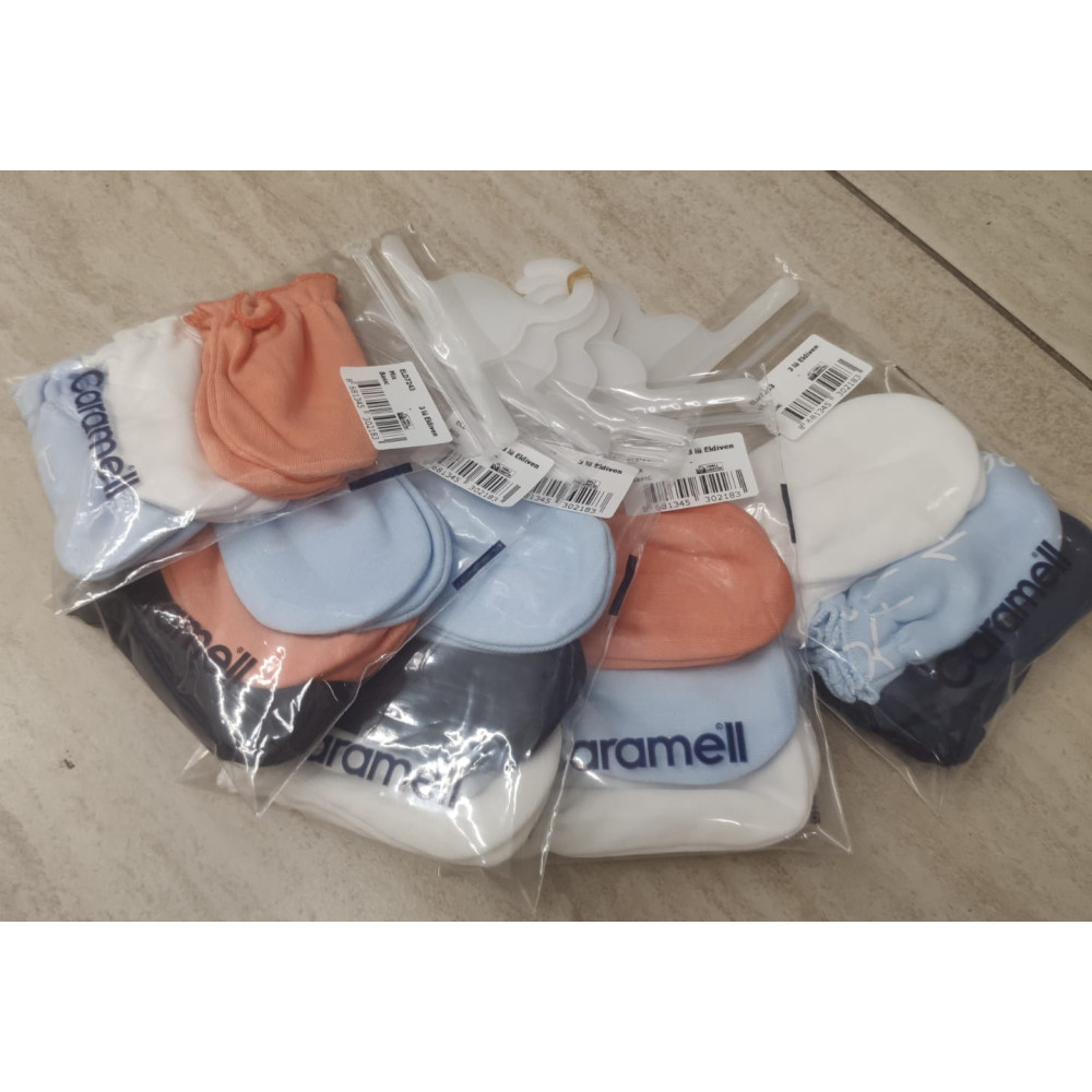 Gloves set 3 pairs (choose colour), series BASIC