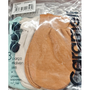Gloves set 3 pairs (choose colour), series BASIC
