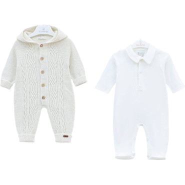 Knitted overalls