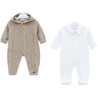 Knitted overalls