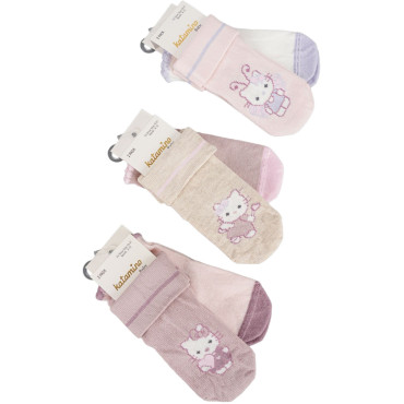 Socks cotton set 2 pairs (pack of 6 sets) Palmira