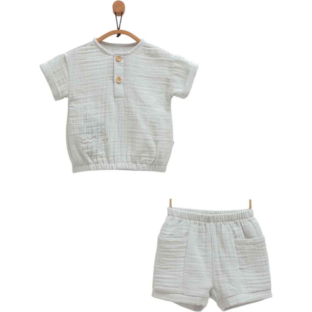 Set T-shirt+shorts, series LITTLE BOY. (Ready)