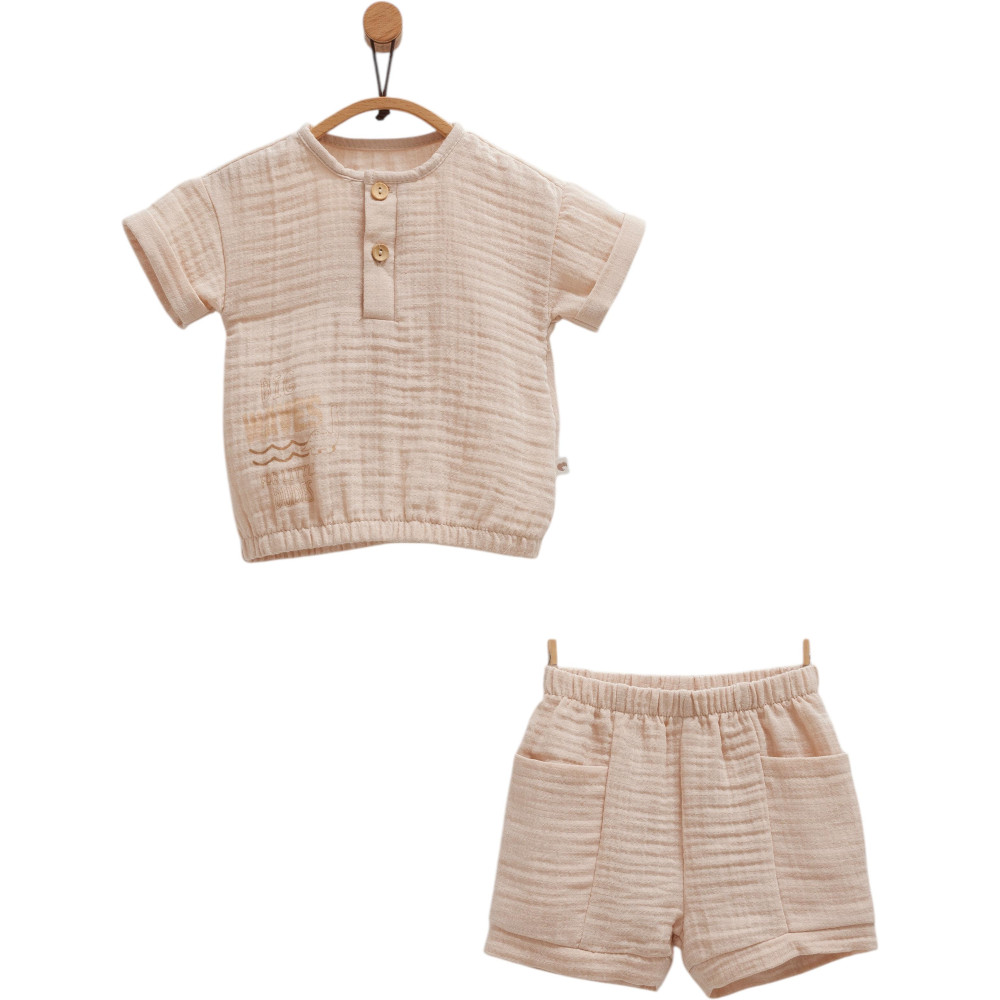 Set T-shirt+shorts, series LITTLE BOY. (Ready)