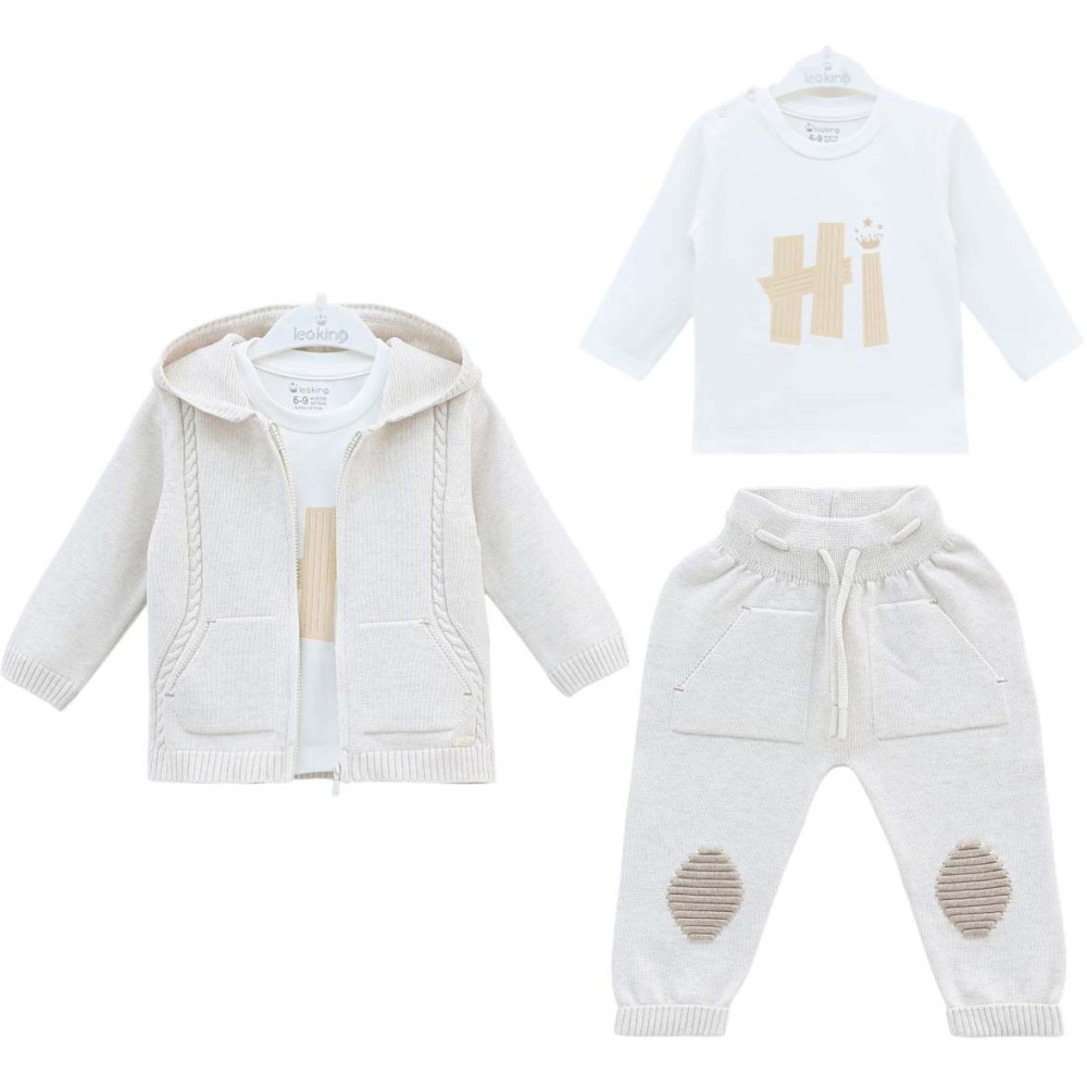 Set sweater+sweater+pants