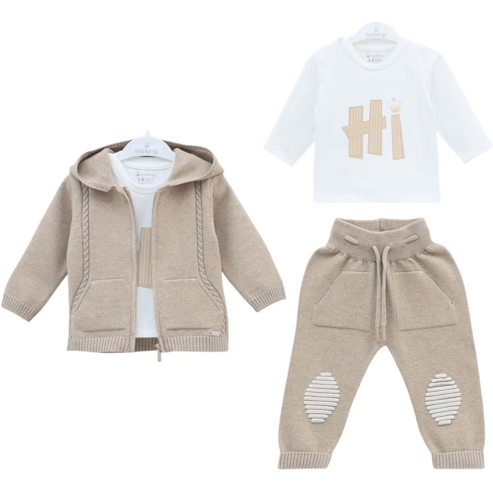 Set sweater+sweater+pants