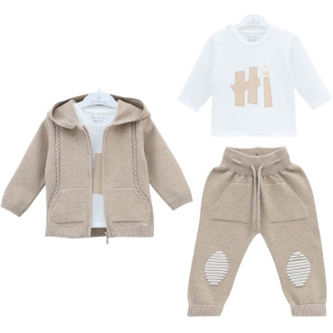 Set sweater+sweater+pants
