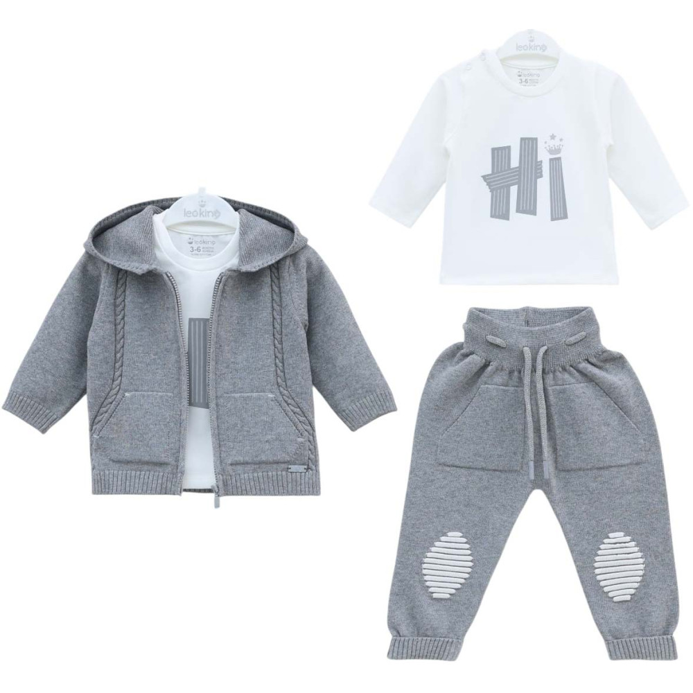 Set sweater+sweater+pants