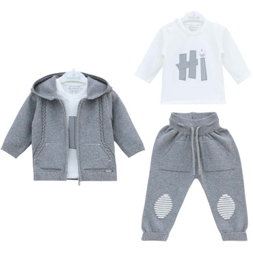 Set sweater+sweater+pants