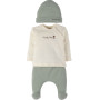 Set Loose jacket+pants+hat