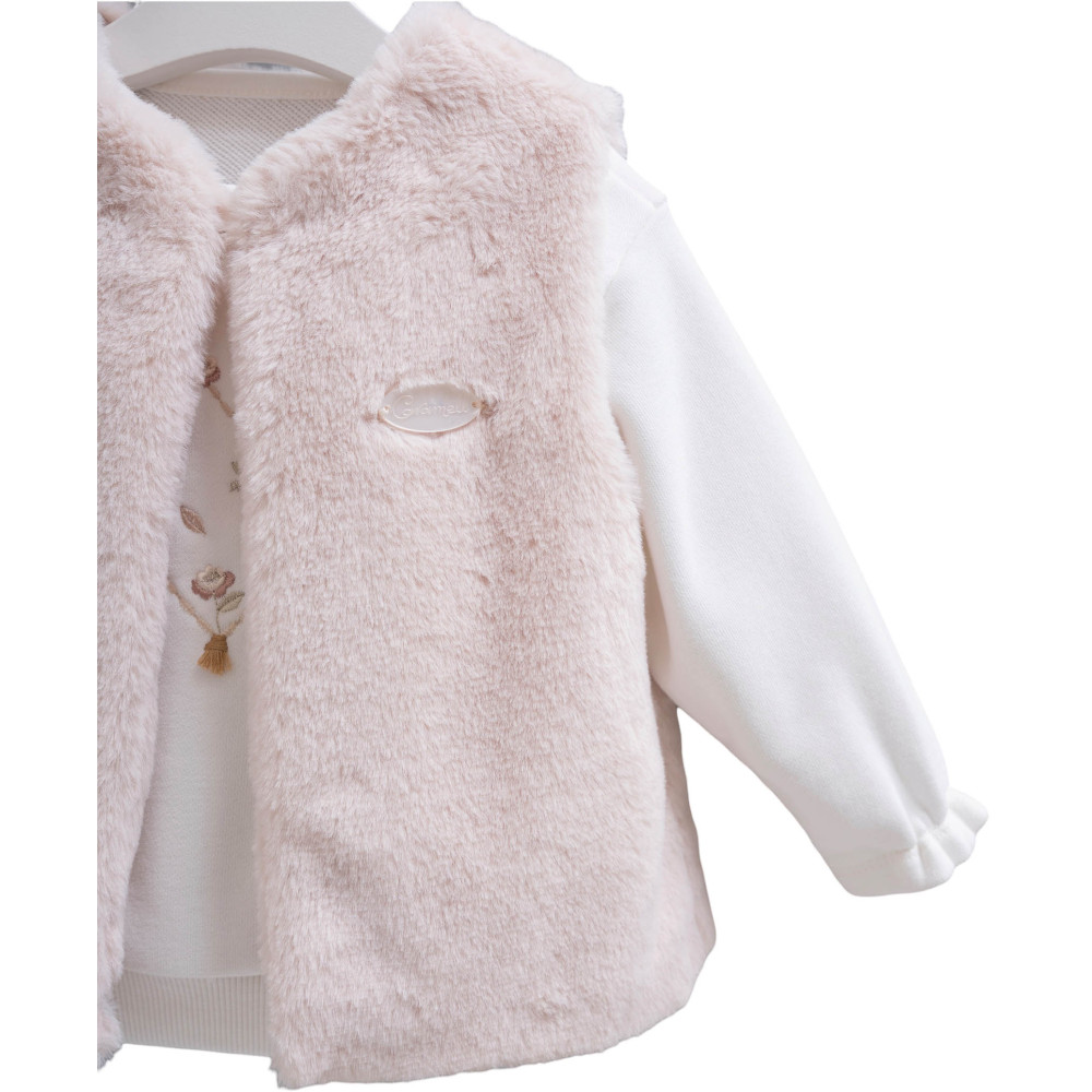 Set sweater+vest+pants, series GRACE GIRL