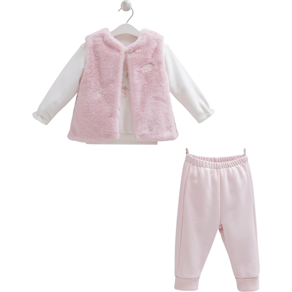 Set sweater+vest+pants, series GRACE GIRL