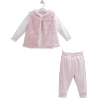 Set sweater+vest+pants, series GRACE GIRL