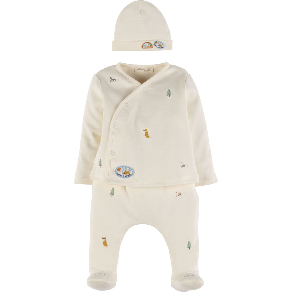 Set Loose jacket+pants+hat