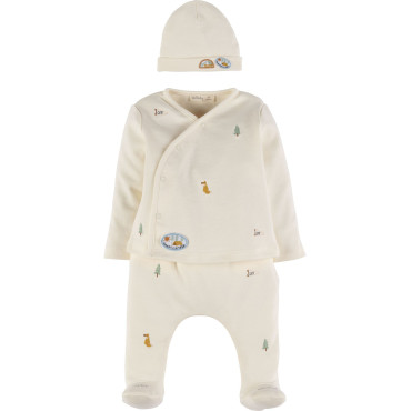 Set Loose jacket+pants+hat