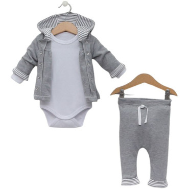Set sweater+body+pants COTTON DAYS