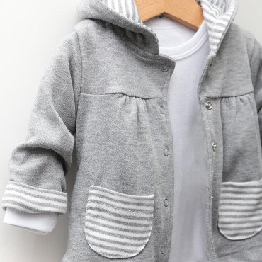 Set sweater+body+pants COTTON DAYS