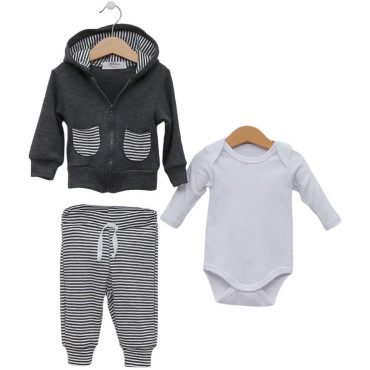 Set sweater+body+pants COTTON DAYS