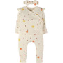 Set loose jacket+pants+headband