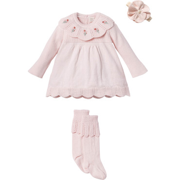 Dress+knee-socks+headband