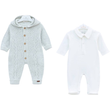 Knitted overalls