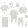 Set 9 items, series TINY LACE