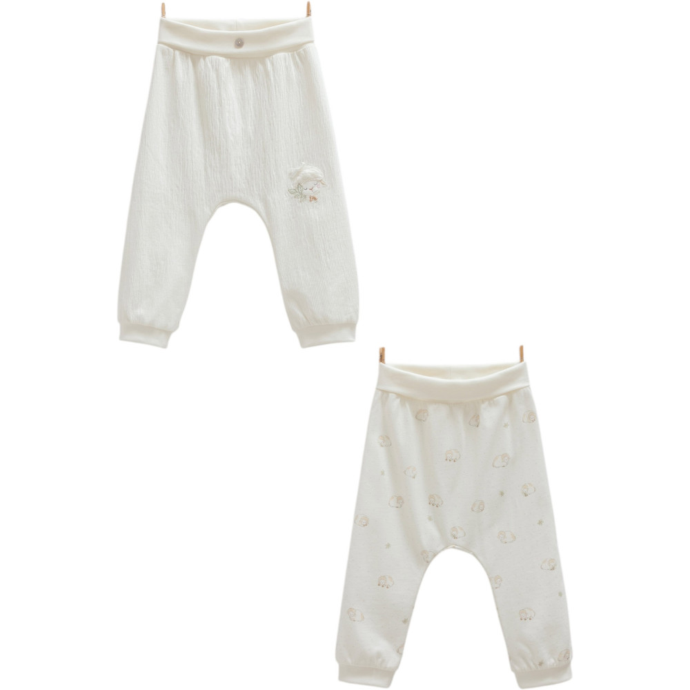 Pants set 2pcs (pack of 3 sets), series MINI LAMB. (Ready)