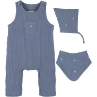 Overalls+hat+bib