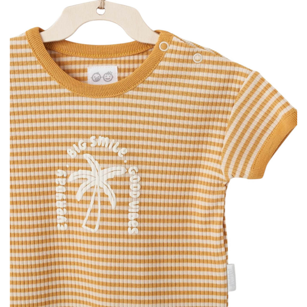 Set T-shirt + shorts, series BAMBOO STRIPED. (Expected 19.01.2026)