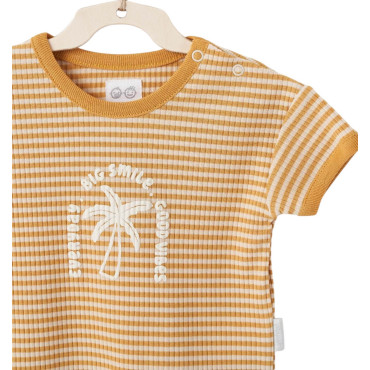 Set T-shirt + shorts, series BAMBOO STRIPED. (Expected 19.01.2026)
