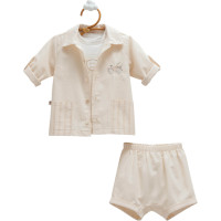 Set shirt+T-shirt+shorts, series NEW LINEN