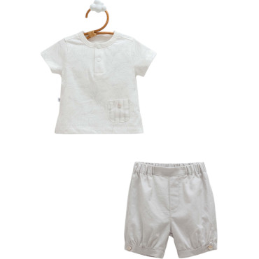Set T-shirt+shorts, series NEW LINEN. (Expected 16.01.2026)