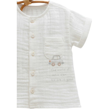 Set shirt+shorts, series NEW LINEN. (Expected 16.01.2026)