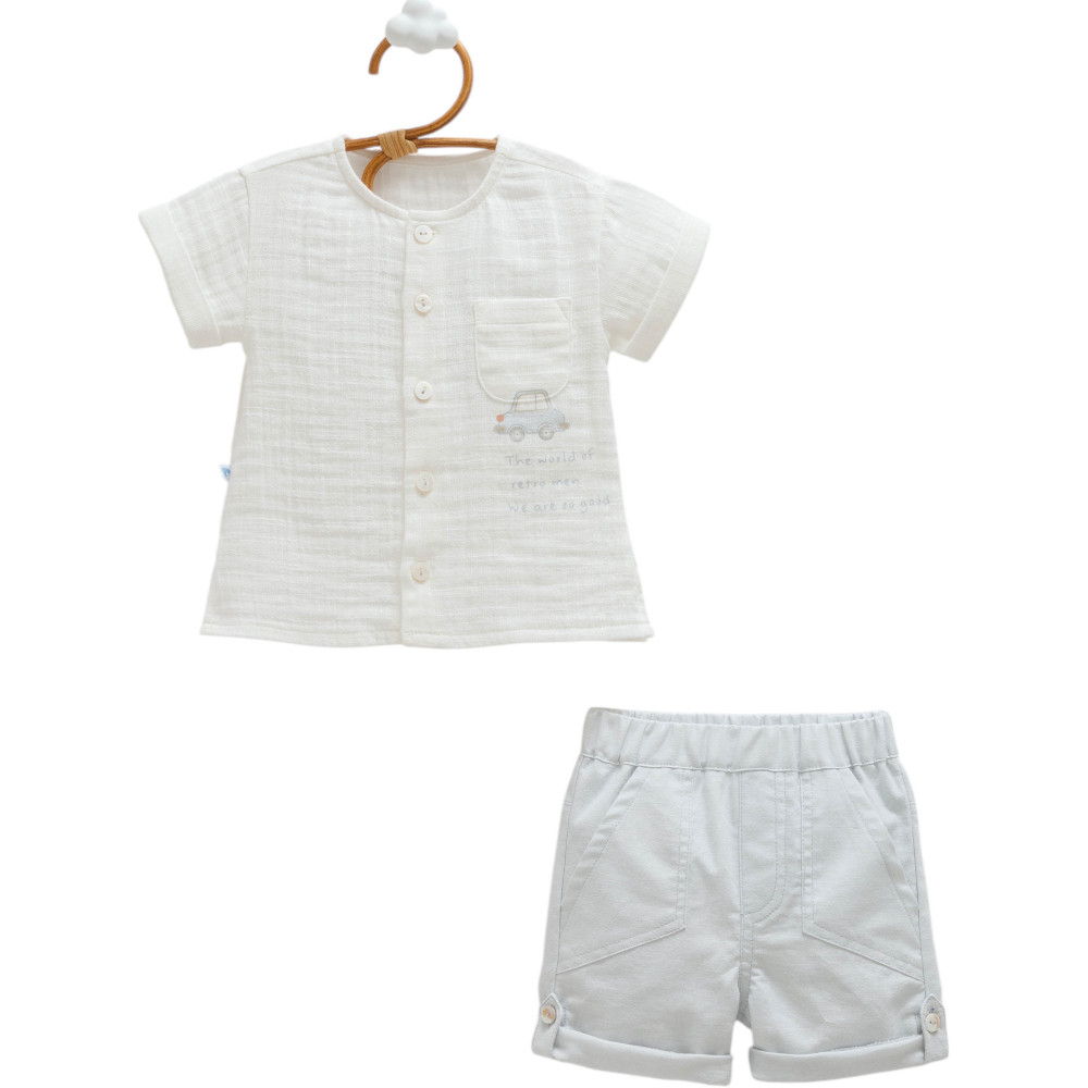 Set shirt+shorts, series NEW LINEN. (Expected 16.01.2026)