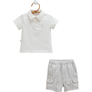 Set T-shirt+shorts, series NEW LINEN. (Expected 16.01.2026)