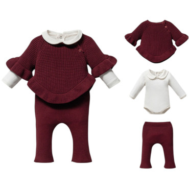 Set sweater+body+pants
