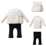 Set vest+coat+pants