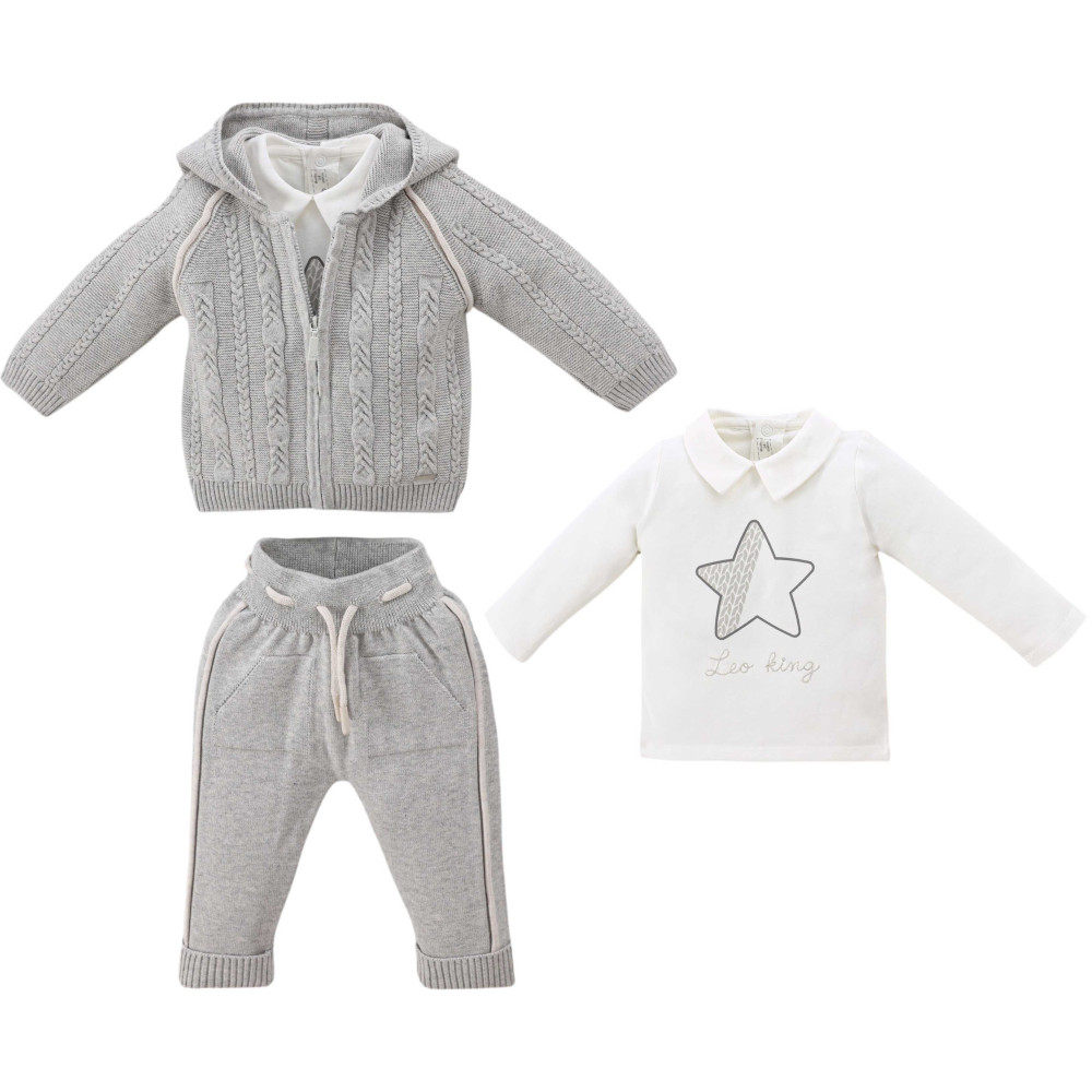 Set sweater+sweater+pants