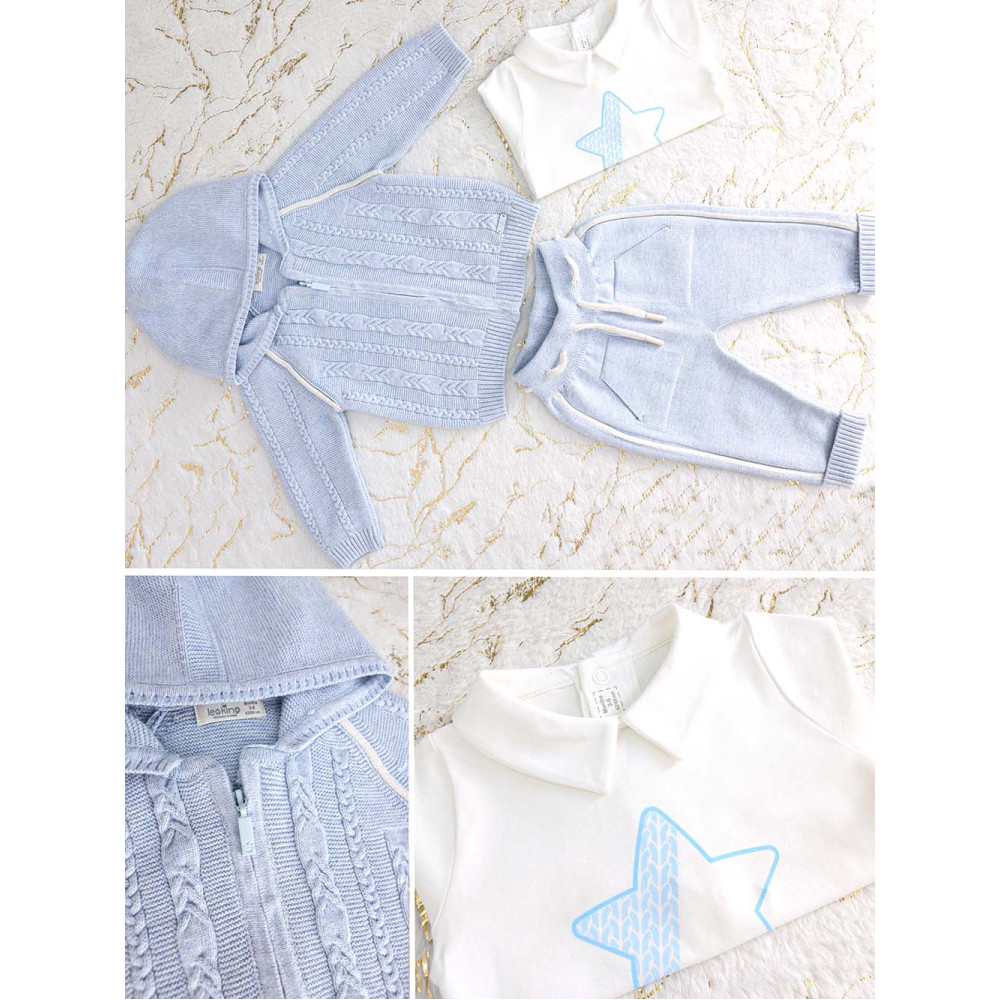 Set sweater+sweater+pants