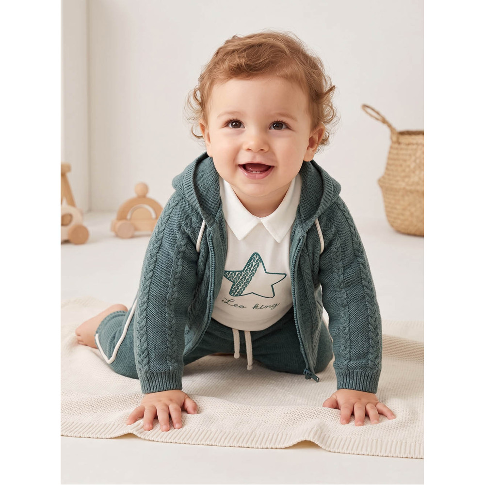 Set sweater+sweater+pants