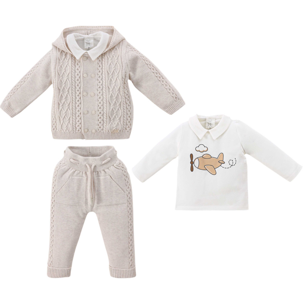 Set sweater+sweater+pants
